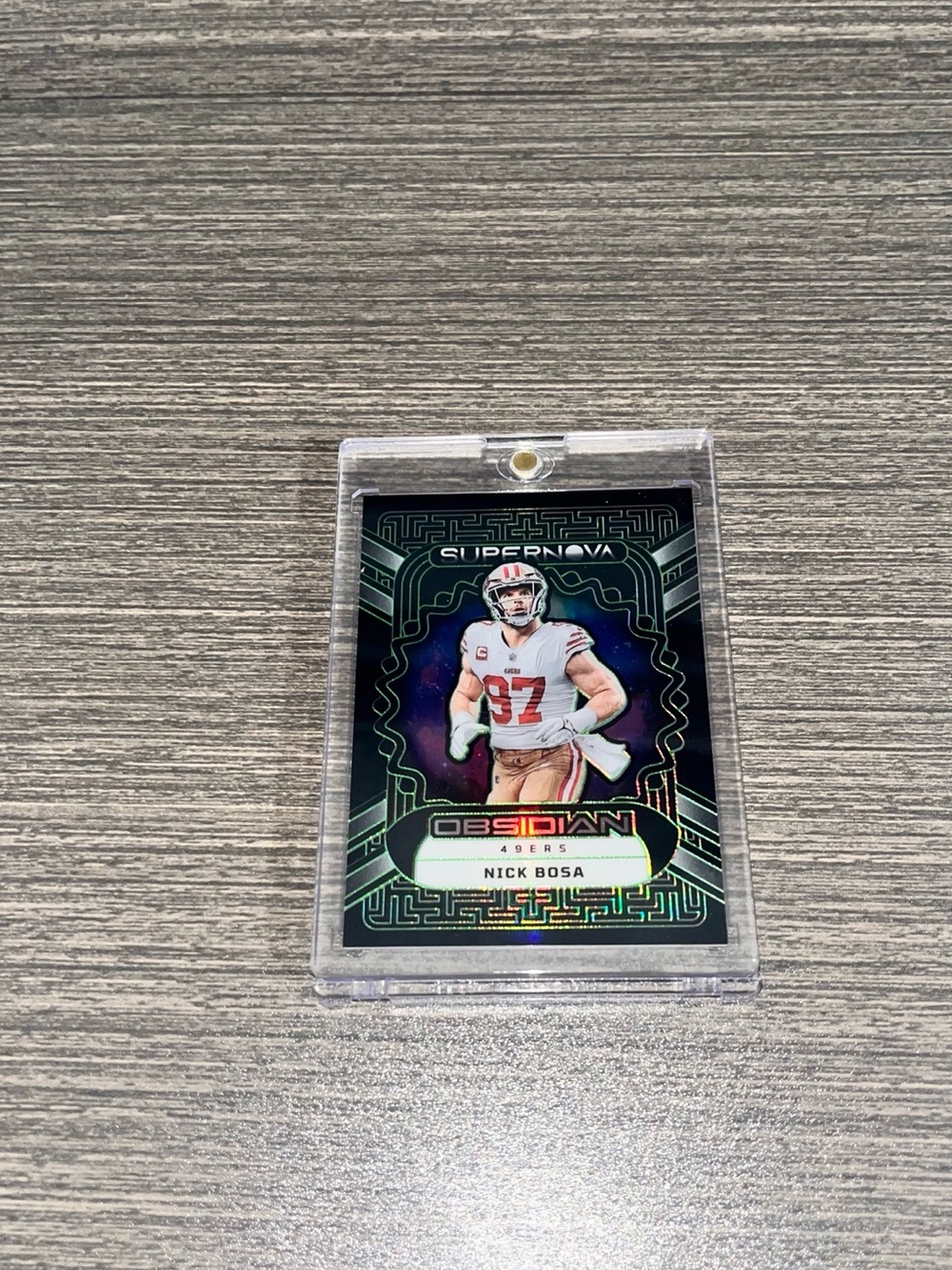 Panini Obsidian Trading Card - Black, Green, White